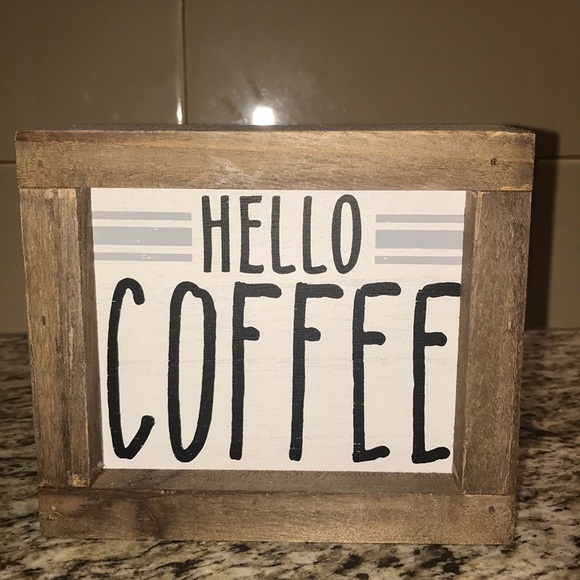 Hobby Lobby | Accents | Wood Coffee Tabletop Decor Set Of 2 | Poshmark